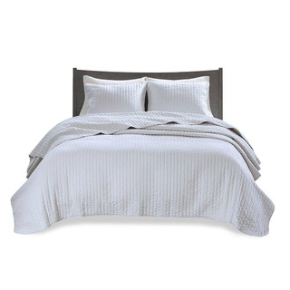 Thumbnail 3: Madison Park Madison Park Keaton 3 Piece Quilt Set 