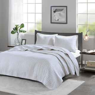 Thumbnail 1: Madison Park Madison Park Keaton 3 Piece Quilt Set 