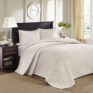 Thumbnail 3: Madison Park Madison Park Quebec Reversible Bedspread Set 