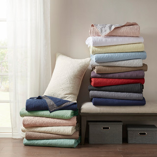 Thumbnail 4: Madison Park Madison Park Quebec Reversible Quilt Set 