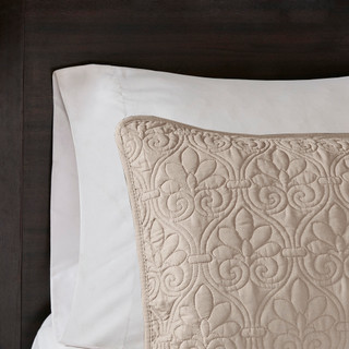 Thumbnail 4: Madison Park Madison Park Quebec Reversible Quilt Set 