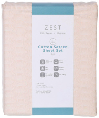 Thumbnail 1: Zest Kitchen + Home ZEST Kitchen + Home 400 Thread Count Cotton Sheet Set 