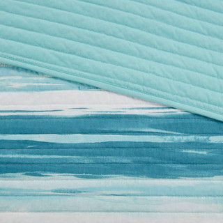 Thumbnail 5: Madison Park Madison Park 6 Pc. Marina Printed Quilt Set 