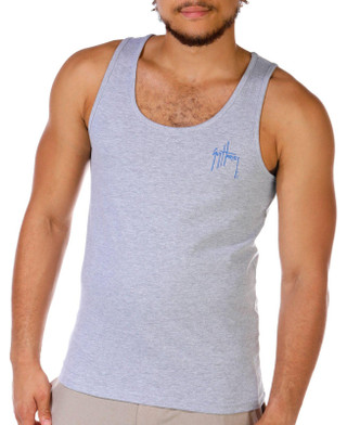 Thumbnail 4: Guy Harvey Guy Harvey Men's Tripple Dipper Tank Top 