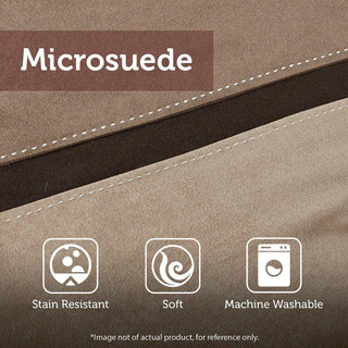 Thumbnail 5: Madison Park Madison Park 7 Pc. Palmer Faux Suede Comforter Set 