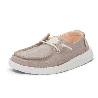 Thumbnail 1: Hey Dude Hey Dude Girls Wendy Metallic Sparkle Sneaker 