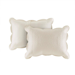Thumbnail 6: Madison Park Madison Park Tuscany Reversible Scalloped Edge Quilt Set 