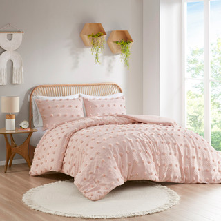 Thumbnail 2: Intelligent Design Intelligent Design Lucy Clip Jacquard Comforter Set 