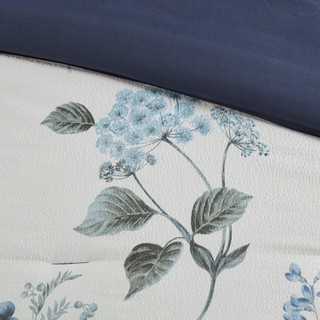 Thumbnail 25: Madison Park Madison Park 7 Piece Zennia Comforter Set with Throw Blanket 