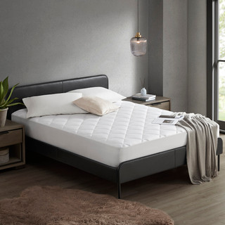 Thumbnail 1: SHARPER IMAGE Cooling Touch Deep Pocket Overfilled Mattress Pad 