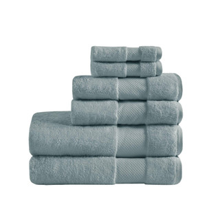 Thumbnail 1: MADISON PARK SIGNATURE Madison Park Signature 6 Pc. Turkish Towel Set 