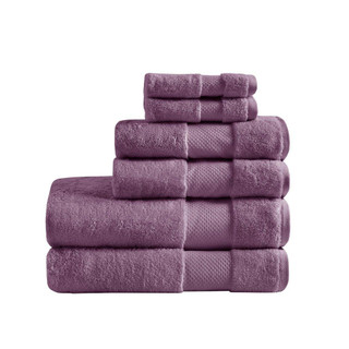 Thumbnail 3: MADISON PARK SIGNATURE Madison Park Signature 6 Pc. Turkish Towel Set 