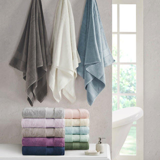 Thumbnail 4: MADISON PARK SIGNATURE Madison Park Signature 6 Pc. Turkish Towel Set 