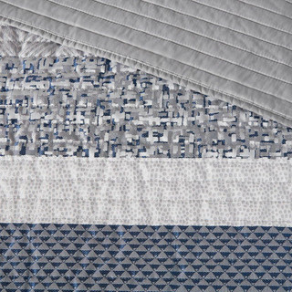 Thumbnail 7: Madison Park Madison Park 6 Pc. Rhapsody Quilt & Pillow Set 