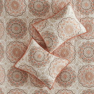 Thumbnail 6: Madison Park Madison Park 6 Pc. Tangiers Pillow & Quilt Set 
