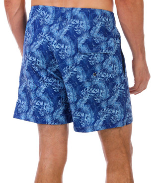 Thumbnail 3: BEACH BROS Beach Bros Men's Leaf Medley Swim Shorts 