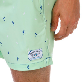 Thumbnail 5: BEACH BROS Beach Bros Men's Margarita Time Swim Shorts 