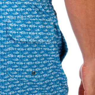 Thumbnail 5: BEACH BROS Beach Bros Men's School Of Fish Swim Shorts 