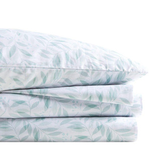Thumbnail 15: MADISON PARK ESSENTIALS Madison Park Essentials 200 Thread Count Leaves Sheet Set 