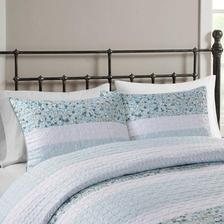 Thumbnail 5: Madison Park Madison Park 4 Pc. Caralie Quilt Set 
