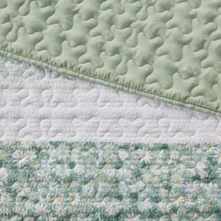 Thumbnail 7: Madison Park Madison Park 4 Pc. Caralie Quilt Set 