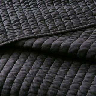 Thumbnail 12: Madison Park Madison Park Keaton Solid Quilt Set 