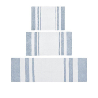 Thumbnail 13: Madison Park Madison Park Spa Cotton Reversible Bath Rug 