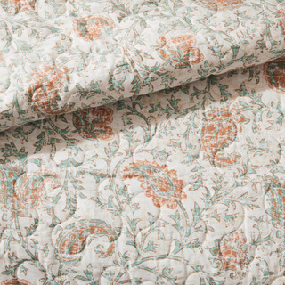 Thumbnail 7: Madison Park Madison Park 6 Pc. Dawn Cotton Percale Quilt Set 