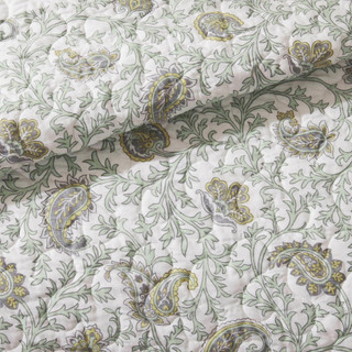 Thumbnail 8: Madison Park Madison Park 6 Pc. Dawn Cotton Percale Quilt Set 