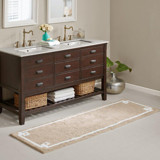 Thumbnail 4: Madison Park Madison Park Evan Cotton Tufted Bath Rug 