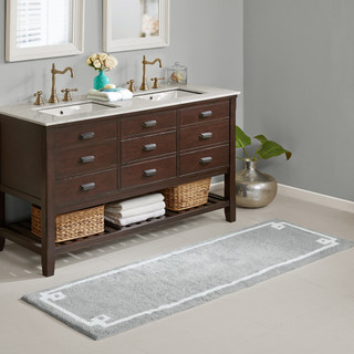 Thumbnail 5: Madison Park Madison Park Evan Cotton Tufted Bath Rug 