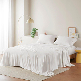 Thumbnail 1: Intelligent Design Intelligent Design Solid Cotton Blend Jersey Knit Sheet Set 