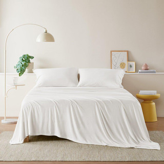 Thumbnail 2: Intelligent Design Intelligent Design Solid Cotton Blend Jersey Knit Sheet Set 