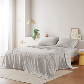 Thumbnail 3: Intelligent Design Intelligent Design Solid Cotton Blend Jersey Knit Sheet Set 