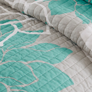 Thumbnail 5: Madison Park Madison Park 6 Pc. Lola Floral Cotton & Pillow Quilt Set 