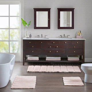 Thumbnail 2: Madison Park Madison Park Tufted Pearl Channel Rug 