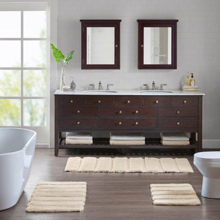 Thumbnail 1: Madison Park Madison Park Tufted Pearl Channel Rug 