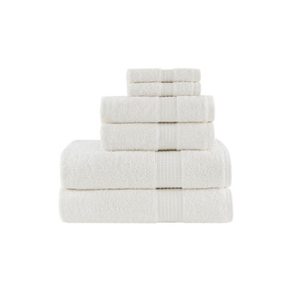 Thumbnail 3: MADISON PARK ESSENTIALS Madison Park 6 Pc. Organic Cotton Towel Set 