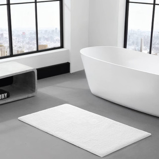 Thumbnail 2: MADISON PARK SIGNATURE Madison Park Signature Marshmallow Bath Rug 