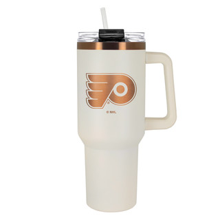 Thumbnail 1: PHILADELPHIA FLYERS NHL Philadelphia Flyers Creme & Copper 40 oz. Colossus 