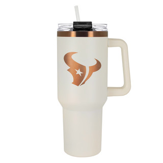 Thumbnail 1: HOUSTON TEXANS NFL Houston Texans Creme & Copper 40 oz. Colossus 