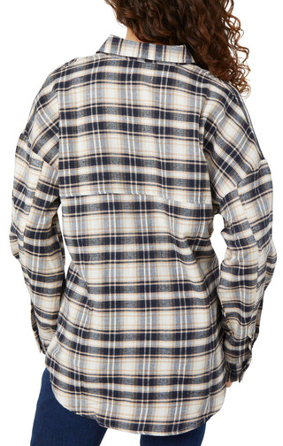 Thumbnail 2: SIMPLY SOUTHERN Simply Southern Juniors Plaid Shacket 