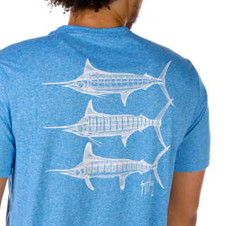 Thumbnail 2: Guy Harvey Guy Harvey Mens Short Sleeve Print Tee 