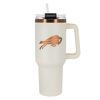 Thumbnail 1: BUFFALO BILLS NFL Buffalo Bills Creme & Copper 40 oz. Colossus 