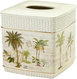 Thumbnail 1: Avanti Avanti Colony Palm Tissue Box Cover 