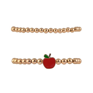 Thumbnail 3: FUN & SUN Fun & Sun Teacher Apple Stretch Bracelet Set 