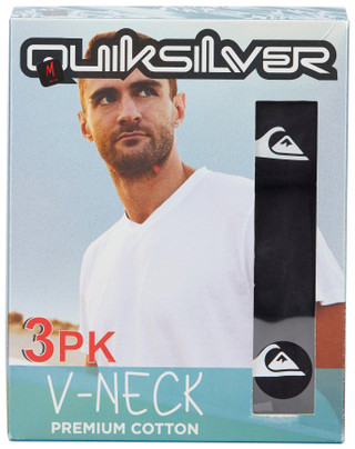 Thumbnail 1: Quiksilver Mens 3 Pk Short Sleeve 100% Cotton Shirts 