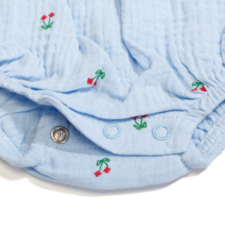 Thumbnail 3: Baby Essentials Baby Essentials Baby Girls Cherry Romper 