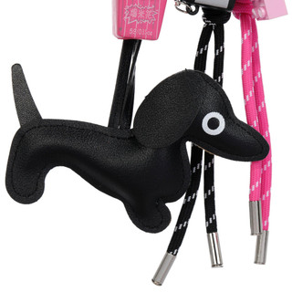 Thumbnail 2: QUEENS DESIGNS Camera, Doggie, with Heart Carabiner Bag Charm 