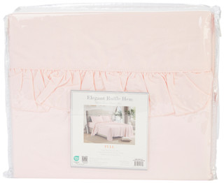 Thumbnail 1: Cathay Home Cathay Home Elegant Ruffle Hem Microfiber Sheet Set 